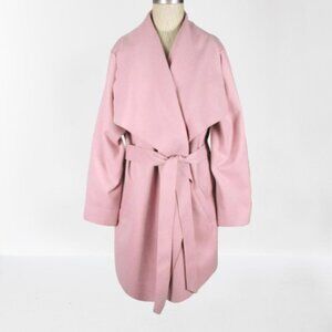 Wrap Swing Spring Coat Shawl Collar Blush Pink XXl Le Chateau